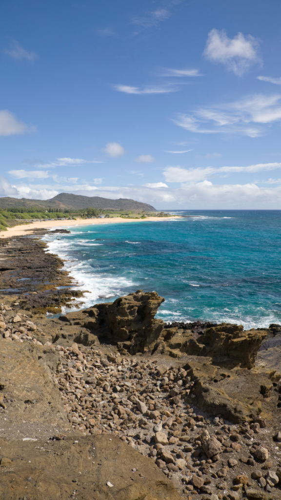 Oahu’s south eastern coastline