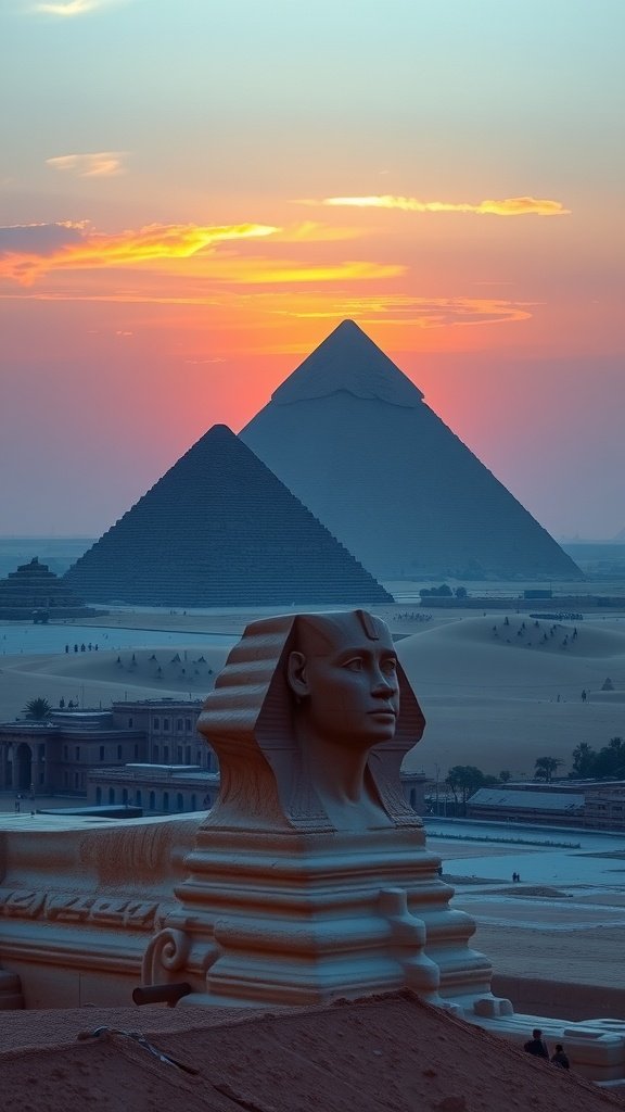 Pyramids of Giza & The Sphinx (Cairo)